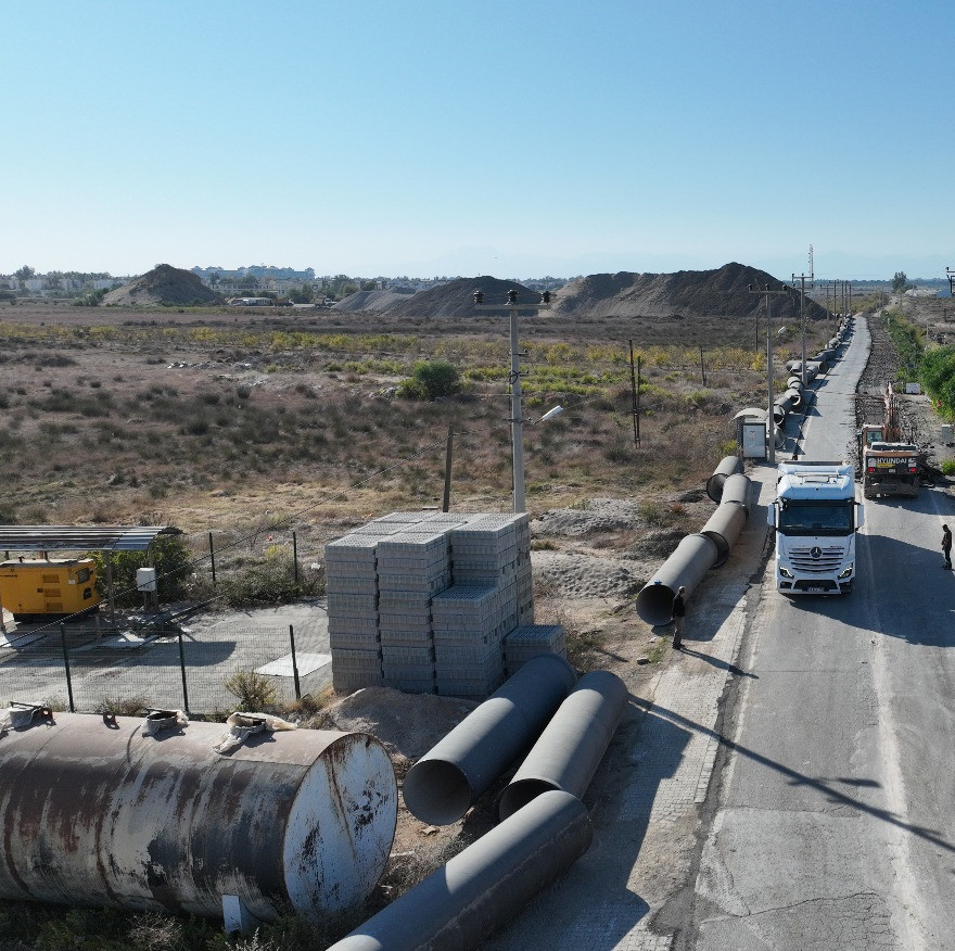 Antalya Büyükşehir Belediyesinin Serik İçme Suyu Projesi Sürüyor