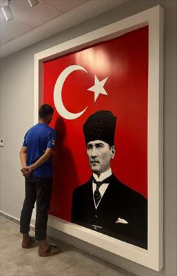 Atatürk Görseline Basan Yabancı Uyruklu Zanlı Tutuklandı