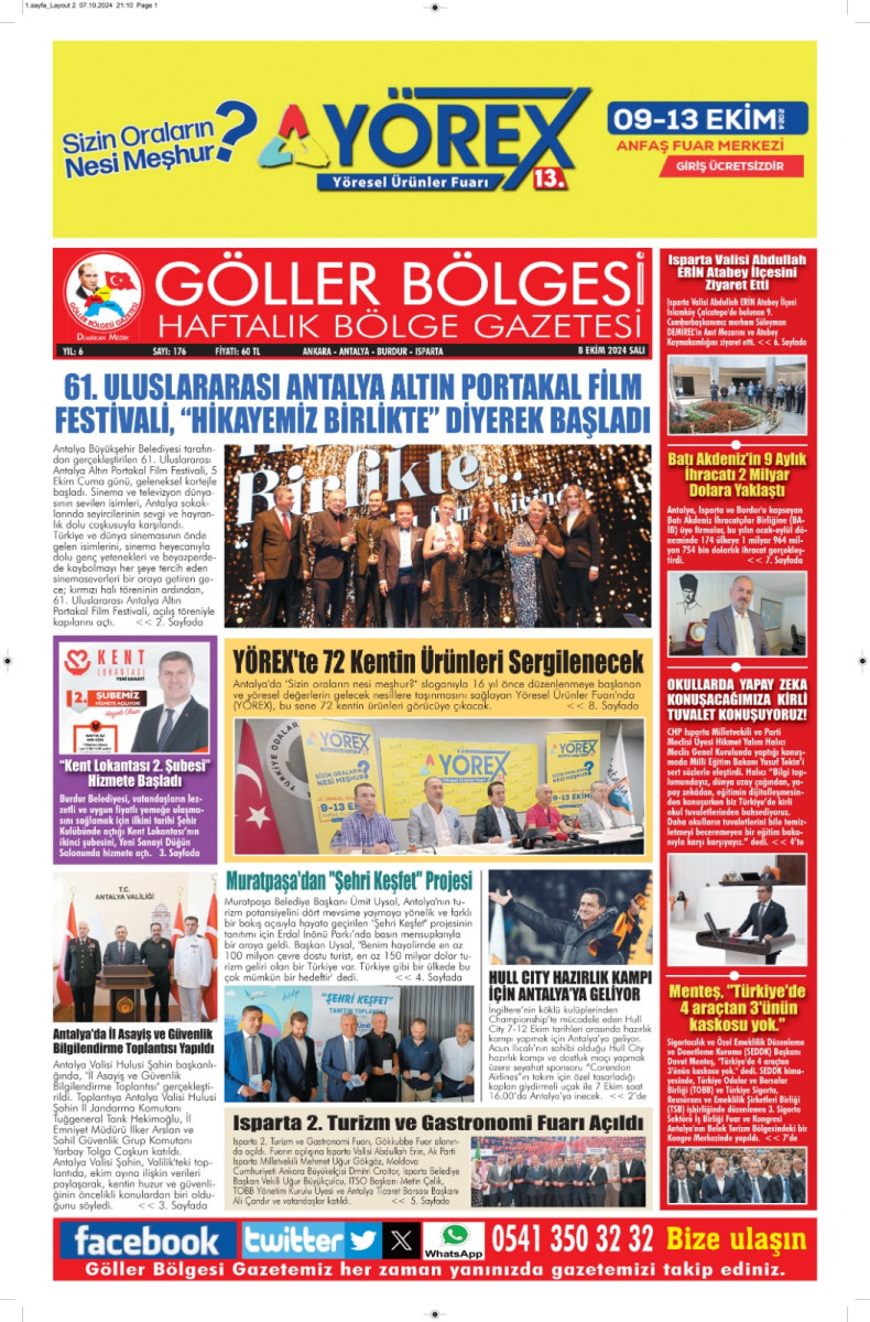 GÖLLER BÖLGESİ GAZETESİ 