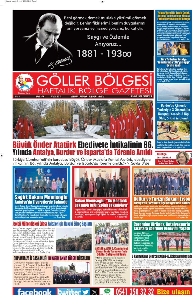 GÖLLER BÖLGESİ GAZETESİ 