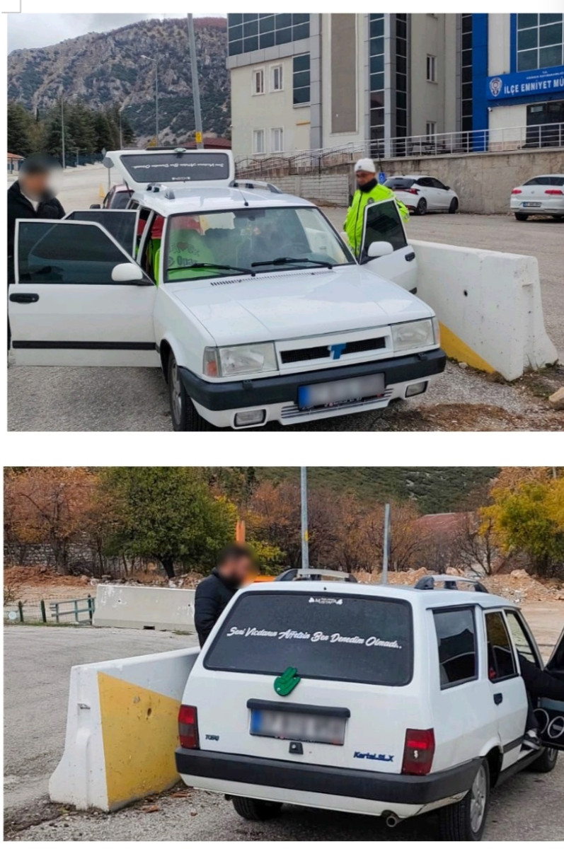 Isparta'da Trafik Güvenliğini Tehlikeye Düşüren Sürücü Yakalandı