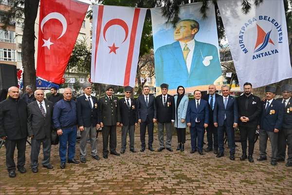 KKTC'nin Bağımsızlık Liderleri Denktaş ve Küçük Antalya'da Anıldı