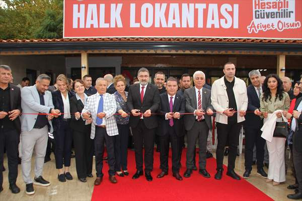 Serik'te Belediyenin Halk Lokantası Açıldı